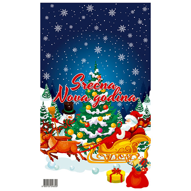 NOVOGODISNJA KESA 360x600/50mc LPDE